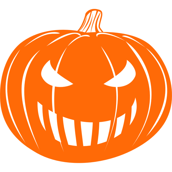 Grinning Jack-o-lantern